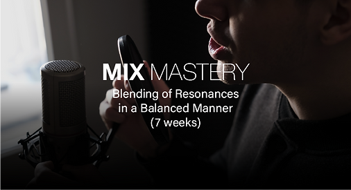 Mix Mastery vocal training plan - Mixed voice training to blend chest and head (7 weeks)