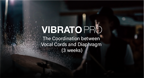 Vibrato Pro vocal training plan - The Coordination between Vocal Cords and Diaphragm (3 weeks)